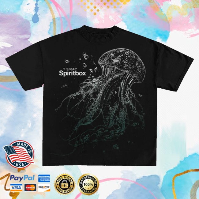 Tsunami Sea Merch Jellyfish Tour Black T-Shirt 3 Tsunami Sea Merch Jellyfish Tour Black T-Shirt