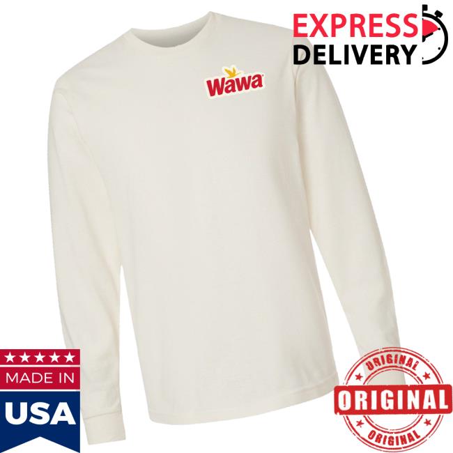 Wawa Merch Store Unisex Natural Wawa Long Sleeve 3 Wawa Merch Store Unisex Natural Wawa Long Sleeve