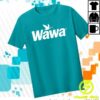 Wawa Merch Store Unisex Teal T-Shirt