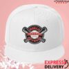 kenny World Baseball Network Merch Store Snapback Hat White