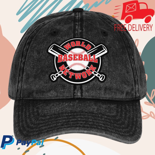 kenny World Baseball Network Merch Store Vintage Cotton Twill Cap