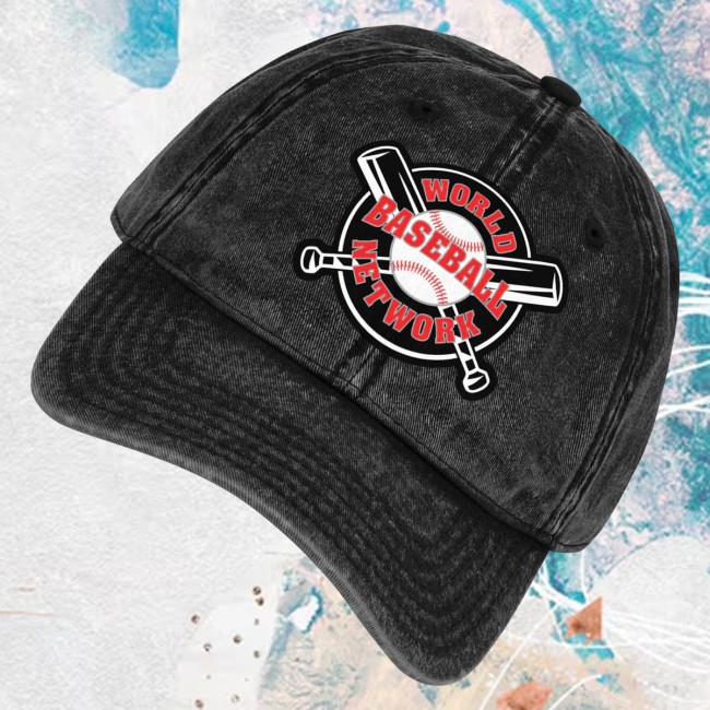 kenny World Baseball Network Merch Store Vintage Cotton Twill Cap0