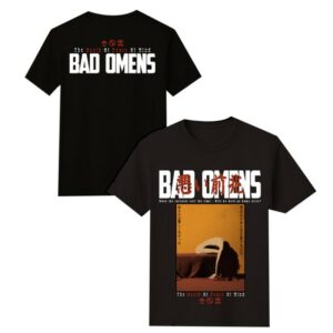 kenny ad nauseam clothes store merch remera bad omens the death of peace of mind shirt