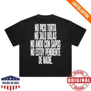 kenny caracas merch store no pico torta black tee