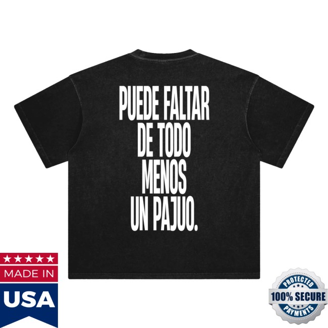 kenny caracas merch store puede faltar de todo menos un pajuo black tee kenny caracas merch store puede faltar de todo menos un pajuo black tee