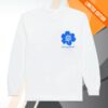 kenny chadandjt store merch bum flower long sleeve tee white