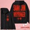 kenny complex store merch saint jhn x whyhunger black zip up hoodie epsdd
