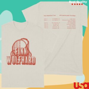 kenny finn wolfhard music store merch roller coaster spring 2025 tour t shirt q.psdd