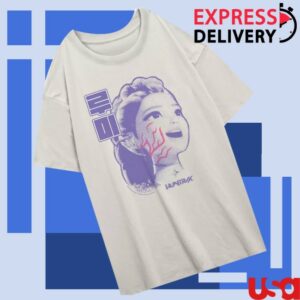 kenny hot topic store merch kpop demon hunters rumi huntrix girls oversized t shirtpsd q