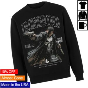 kenny irongrind athletics store merch the punisher premium crew neckpng w