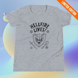 kenny netflix store merch stranger things hellfire lives kids t shirt kenny netflix store merch stranger things hellfire lives kids t shirt