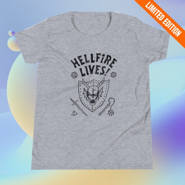 kenny netflix store merch stranger things hellfire lives kids t shirt kenny netflix store merch stranger things hellfire lives kids t shirt