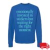 kenny pipsticks store merch emotionally invested sweatshirt