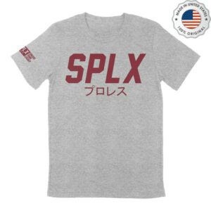 kenny suplex apparel store merch splx logo t shirt grey