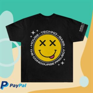 kenny the concourse project store merch tcp smiley genre tee black