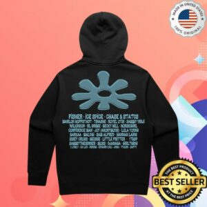 kenny untitled group store merch wildlands lineup hoodie black q