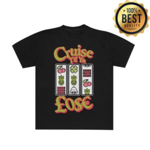 Amigo The Devil Merch Store Cruise Til You Lose Black T-Shirt