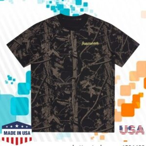Bbcicecream Merch Store Tree Camo T-Shirt Black