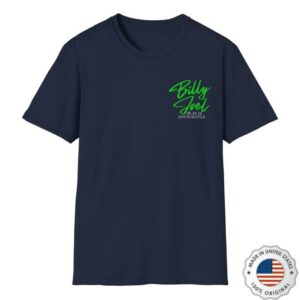 Billy Joel Merch Store Special Edition Of Seattle Wa 5-24-24 Set List Navy T-Shirt