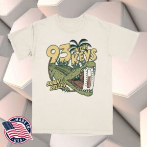 Brian Kelley Merch Store 93 In The Keys Gator Tee