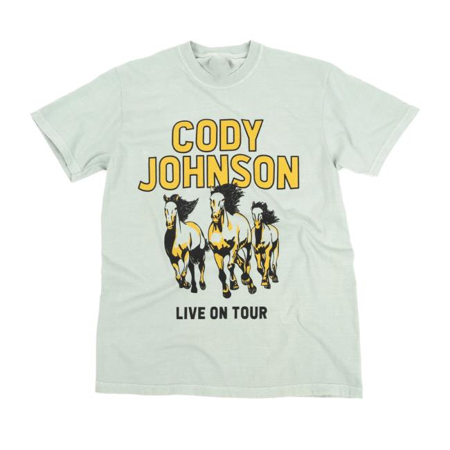 Cody Johnson Merch Store Horses 2026 Tour Tee 3 Cody Johnson Merch Store Horses 2026 Tour Tee