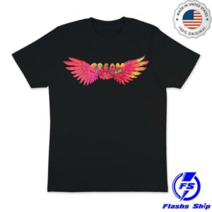 Cream Band Official Merch Store Cream Wings T-Shirt