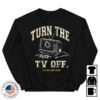 Don Lemon Merch Store Turn The Tv Off Crewneck Sweatshirt