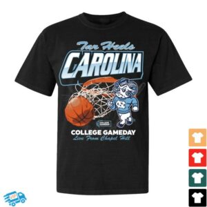 Espn Merch Store College Gameday Live From Chapel Hill Tee
