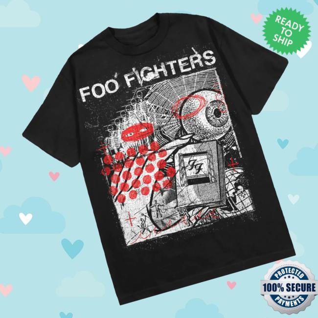Foo Fighters Merch Store Your Favorite Toy Tee Black 3 Foo Fighters Merch Store Your Favorite Toy Tee Black