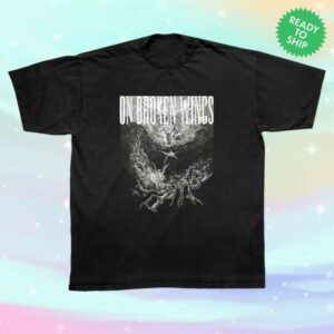 Friends Family Forever Merch On Broken Wings Fallen Angel Tee