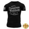 Grunt Style Merch Store Dangerous Freedom Shirt Black