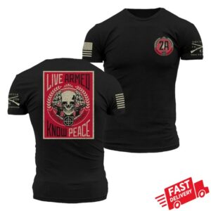 Grunt Style Merch Store Live Armed Shirt Black