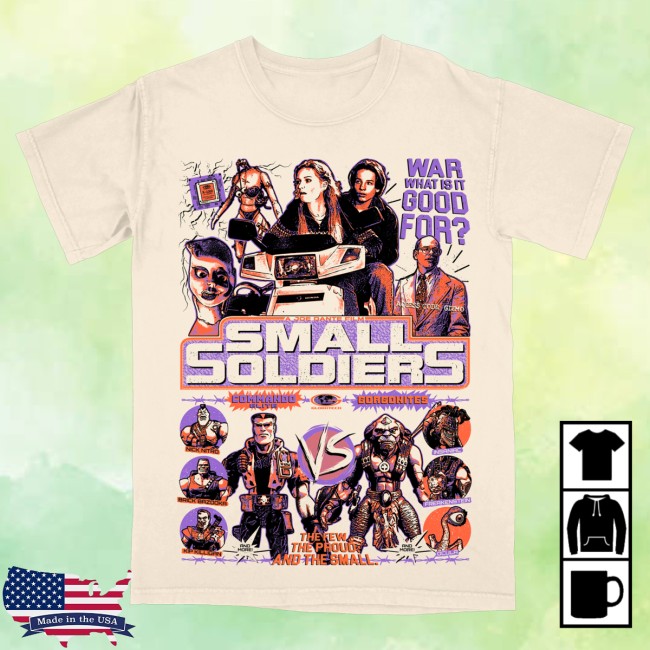 Halftone Horror Merch Store Small Soldiers Ivory Comfort Colors Tee 2 Halftone Horror Merch Store Small Soldiers Ivory Comfort Colors Tee