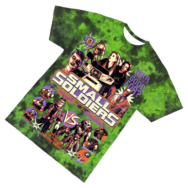 Halftone Horror Merch Store Small Soldiers Tie Dye Tee 3 Halftone Horror Merch Store Small Soldiers Tie Dye Tee