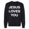 Hangovergang Official Merch Store Jesus Loves You Sweatshirt