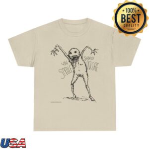 Horrible Mean Bad Woman Merch Store You Should Smile More Heavy Cotton Tee