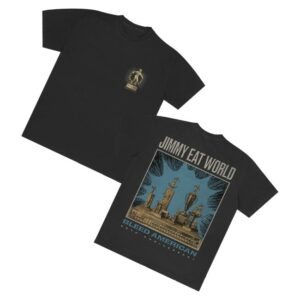 Jimmy Eat World Merch Store Bleed American 25Th Anniversary Shirt Black