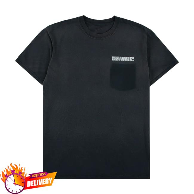 Kiss Merch Store Beware T-Shirt 3 Kiss Merch Store Beware T-Shirt