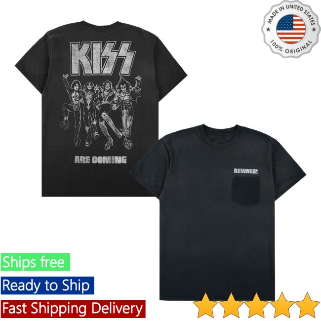 Kiss Merch Store Beware T-Shirt 5 Kiss Merch Store Beware T-Shirt