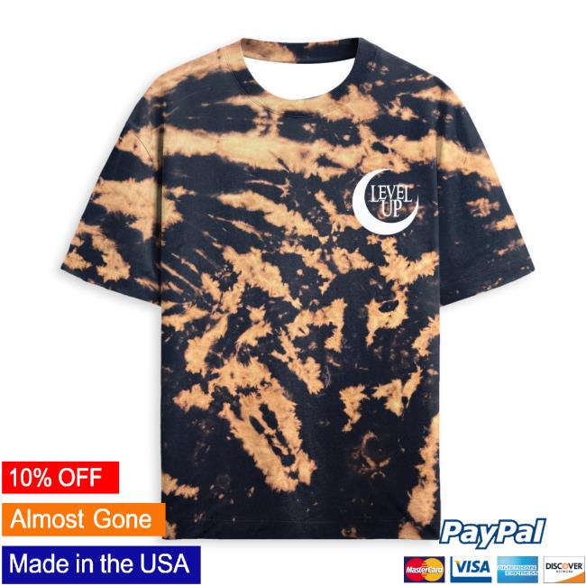 Level Up Merch Store Level Up Eternal Wick Bleach Tee 3 Level Up Merch Store Level Up Eternal Wick Bleach Tee