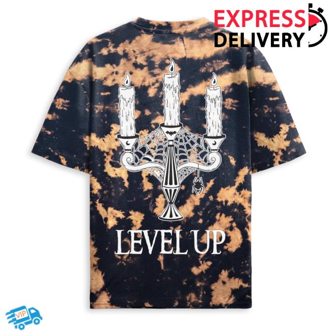 Level Up Merch Store Level Up Eternal Wick Bleach Tee 4 Level Up Merch Store Level Up Eternal Wick Bleach Tee