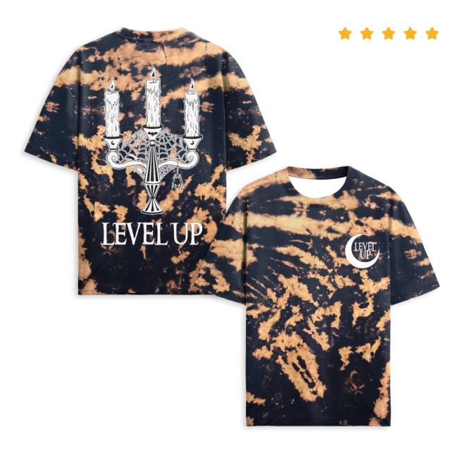 Level Up Merch Store Level Up Eternal Wick Bleach Tee 5 Level Up Merch Store Level Up Eternal Wick Bleach Tee