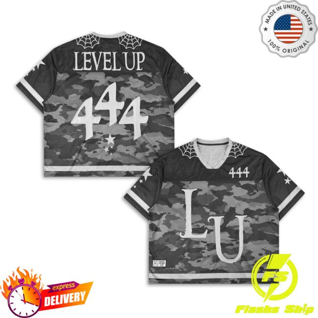 Level Up Merch Store Level Up Mesh Camo Football Jersey 5 Level Up Merch Store Level Up Mesh Camo Football Jersey