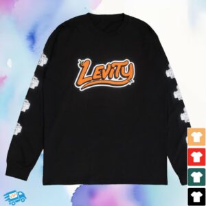 Levity Merch Store Lasership Tour Spaceship Long Sleeve In Black