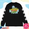 Levity Merch Store Lasership Tour Spaceship Long Sleeve In Black