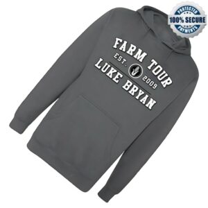 Luke Bryan Merch Farm Tour Hoodie Est. 2009