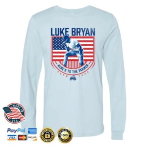 Luke Bryan Merch Here's To The Farmer Long Sleeve