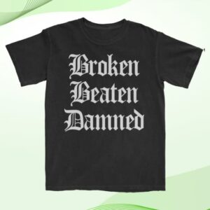 kenny My Chemical Romance Merch Store Broken Beaten Damned Tee