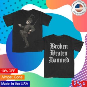 kenny My Chemical Romance Merch Store Broken Beaten Damned Teeaa