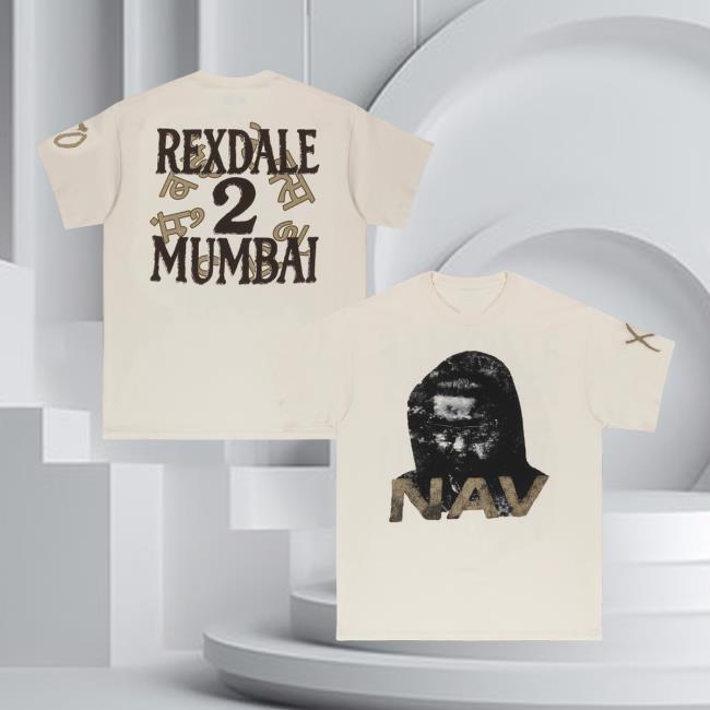 Nav Music Merch Store Rexdale 2 Mumbai Tee 6 Nav Music Merch Store Rexdale 2 Mumbai Tee